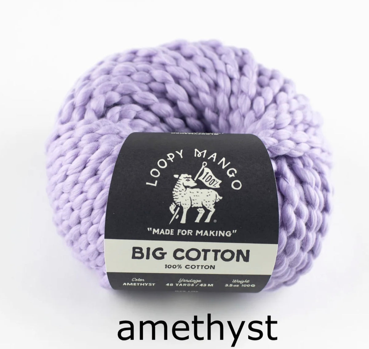 Loopy Mango Big Cotton Yarn Kandy