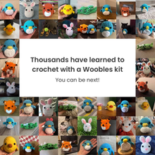 Load image into Gallery viewer, The Woobles Beginner Crochet Kits