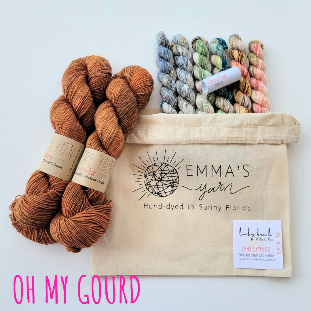 DropShip Lucky Break Shawl Kits Yarn Kandy