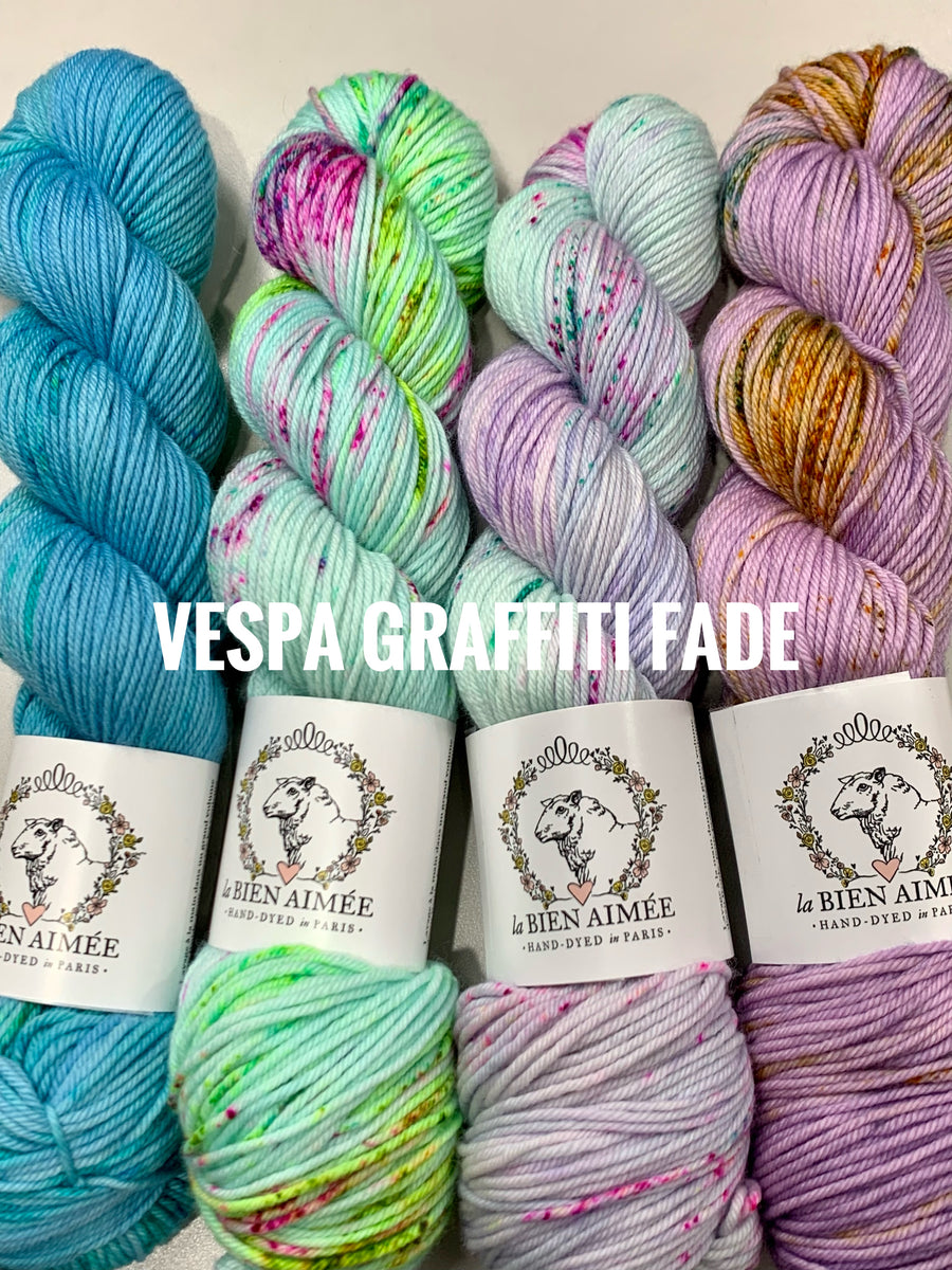 Nouvelle Vague Shawl Kit Yarn Kandy