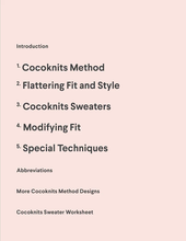 Load image into Gallery viewer, Cocoknits Sweater Workshop
