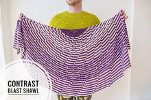 Load image into Gallery viewer, Westknits Contrast Blast Shawl Kit
