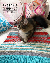 Load image into Gallery viewer, Drop-Ship Sharon&#39;s Glamping 2 Blanket KIT
