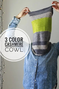 Joji 3 Color Cashmere Cowl Kit