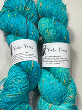 Load image into Gallery viewer, Yorkie Yarns Bella's Neon Tweedy Sock
