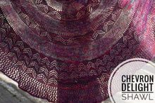 Load image into Gallery viewer, Chevron Lace Shawl Kit
