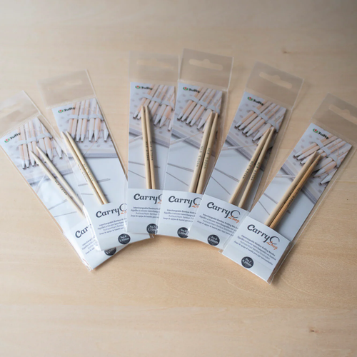 CarryC Interchangeable Bamboo Knitting Needle Tips
