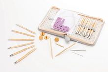Load image into Gallery viewer, CarryC Interchangeable Bamboo Knitting Needle Set
