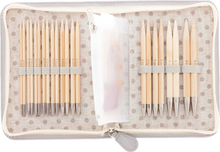 Load image into Gallery viewer, CarryC Interchangeable Bamboo Knitting Needle Set
