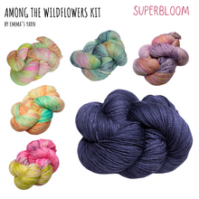 Load image into Gallery viewer, Drop-ship Among the Wildflowers Shawl Kit
