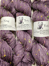 Load image into Gallery viewer, Yorkie Yarns Bella's Neon Iridescent Tweedy Sock
