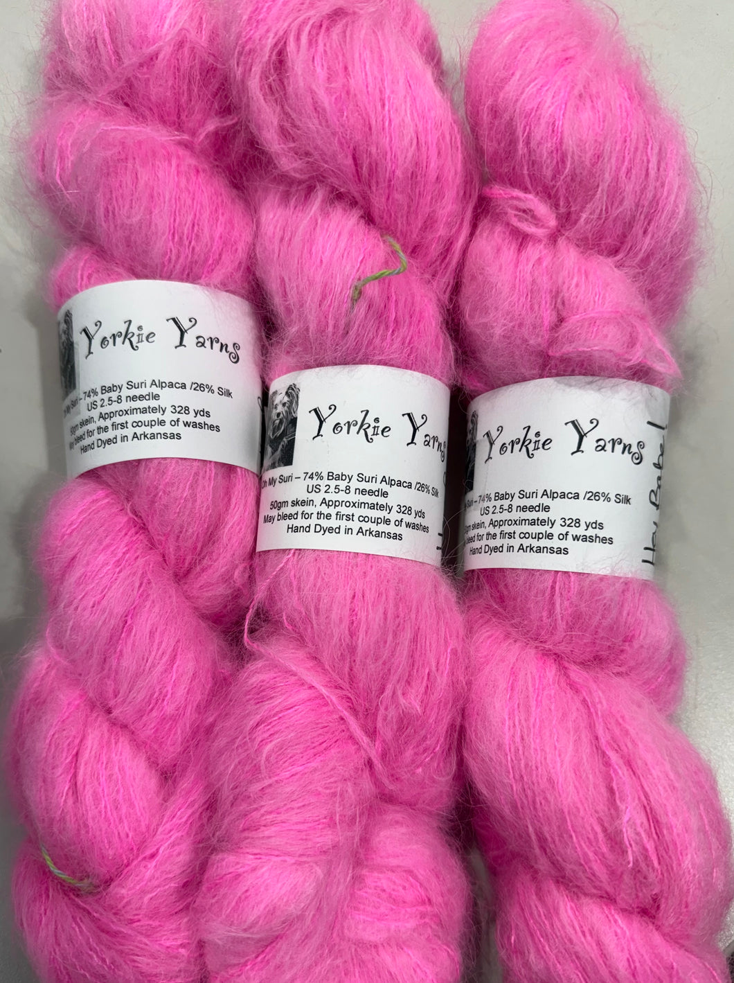 Yorkie Yarns Oh My Suri