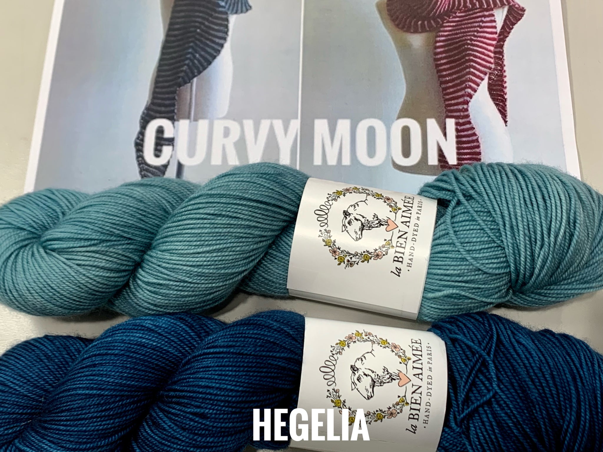 Curvy Moon Wrap Kit Yarn Kandy