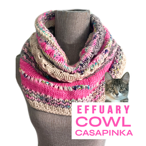 Emma's Yarn Drop-Ship Casapinka Effuary Cowl Kit