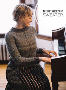 Drea Renee Knits The Metamorphic Sweater (Versus version) - or - Cinnabar Shawl