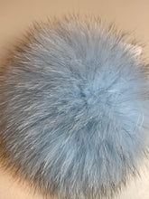 Load image into Gallery viewer, Fur Pom Poms with ribbon ties
