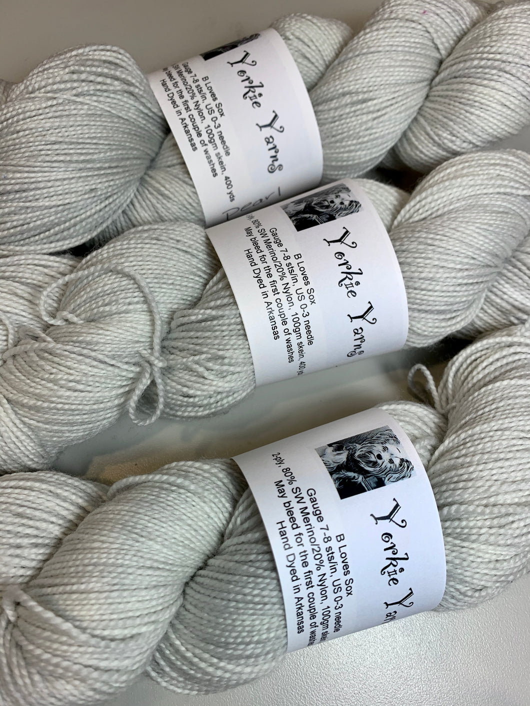Yorkie Yarns B Loves Sox