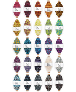 Maximize Shawl in Knit or Palette Triangle Shawl in Crochet