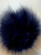 Load image into Gallery viewer, Fur Pom Poms with ribbon ties
