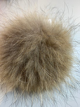 Load image into Gallery viewer, Fur Pom Poms with ribbon ties
