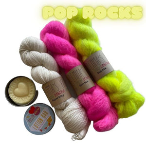 Drop-Ship MonsterKnits Pop Rocks Shawl Kit from Emma's Yarn